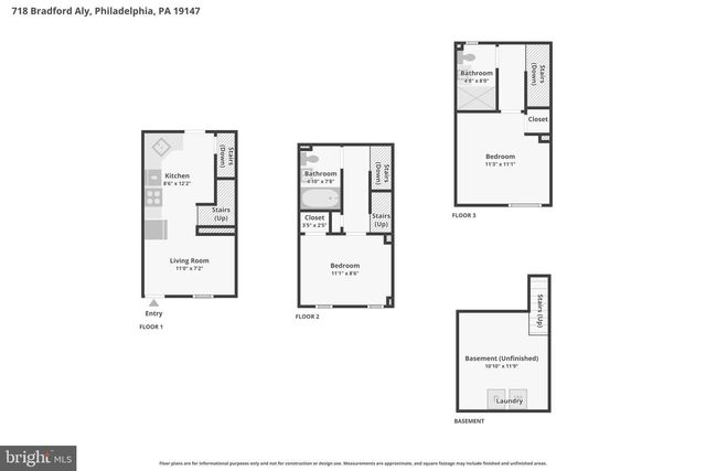 718 BRADFORD ALY, Philadelphia, PA 19147