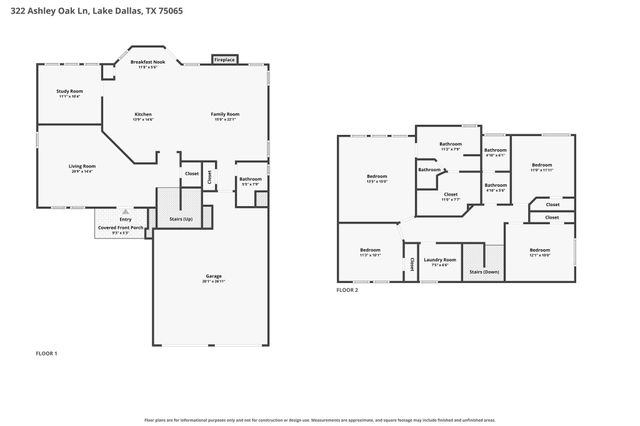 322 Ashley Oak Lane, Lake Dallas, TX 75065
