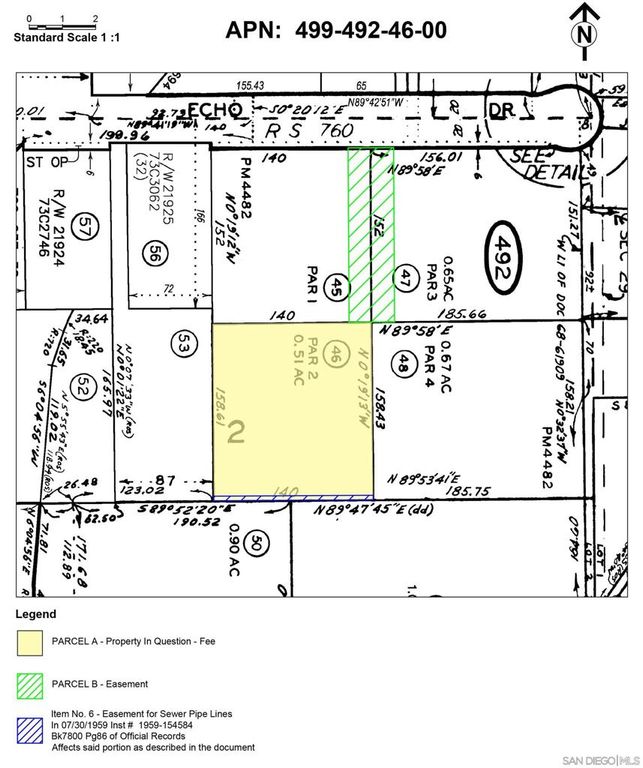 Image 5 of property listing at 0 Echo Dr, La Mesa, CA 91941
