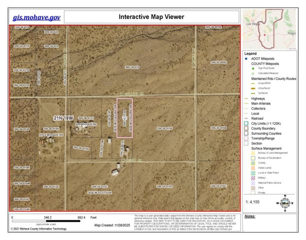 3628 W Collins Drive, Golden Valley, AZ 86413