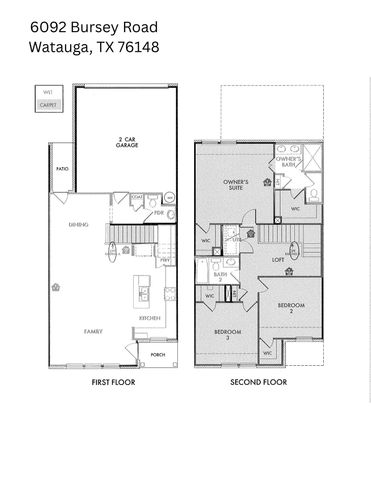 6092 Bursey Road, Watauga, TX 76148