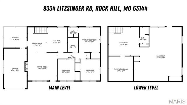 9334 Litzsinger Road, Rock Hill, MO 63144