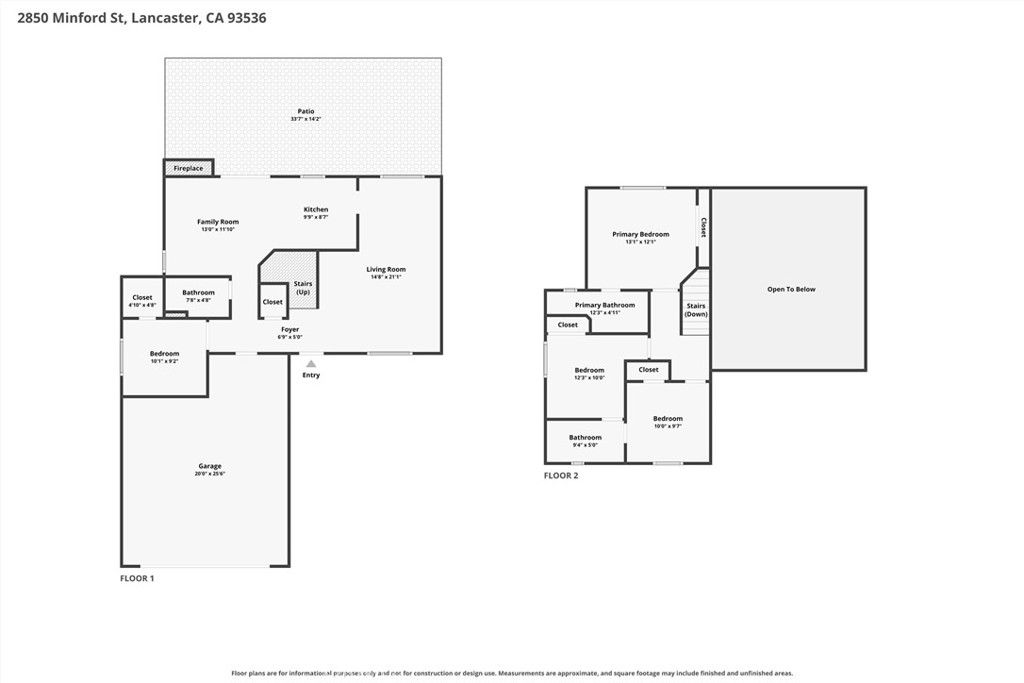 Image 30 of property listing at 2850 Minford Street, Lancaster, CA 93536