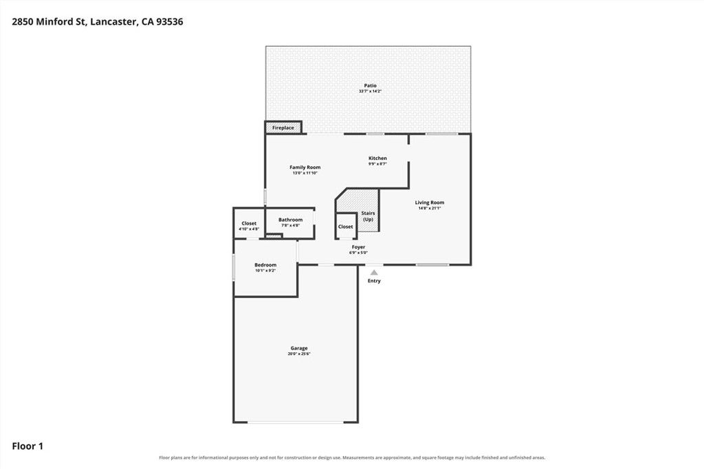Image 31 of property listing at 2850 Minford Street, Lancaster, CA 93536