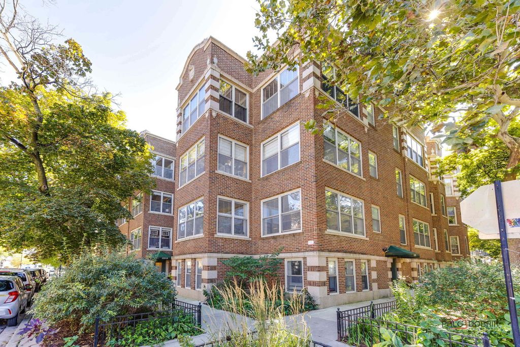 1219 W Rosemont Avenue 3, Chicago, IL 60660 — exterior