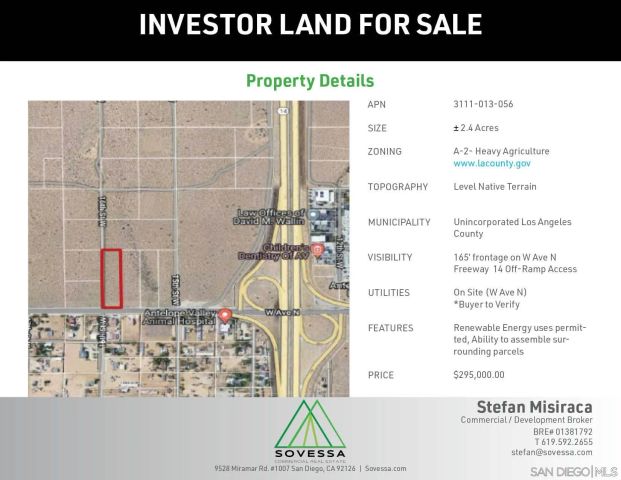 W Ave N 0, Palmdale, CA 93551