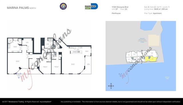17301 Biscayne Boulevard Ph-7, North Miami Beach, FL 33160