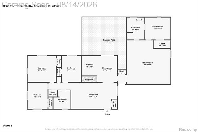 8300 Pacton Drive, Shelby Charter Township, MI 48317