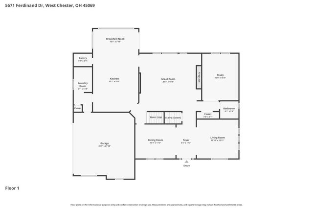 5671 Ferdinand Drive, West Chester, OH 45069