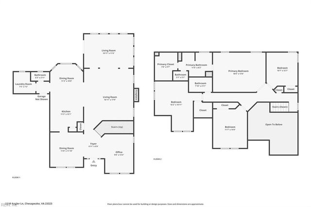 2219 Angler LN, Chesapeake, VA 23323