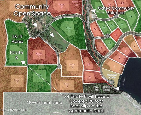 Est Lot 8 Camp Bay Estates, Sagle, ID 83860