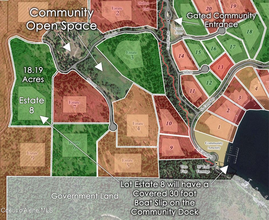 Est Lot 8 Camp Bay Estates, Sagle, ID 83860 photo 2
