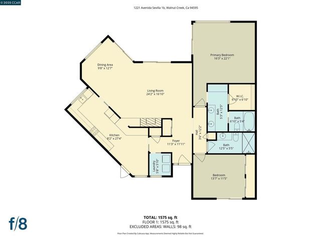 1221 Avenida Sevilla 1B, Walnut Creek, CA 94595