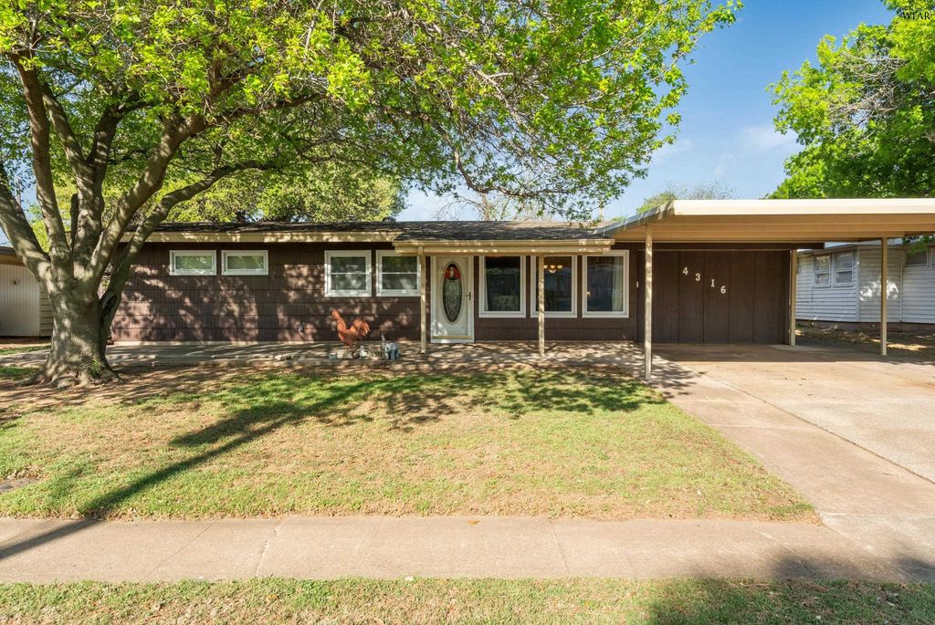 4316 HUGHES DRIVE, Wichita Falls, TX 76308