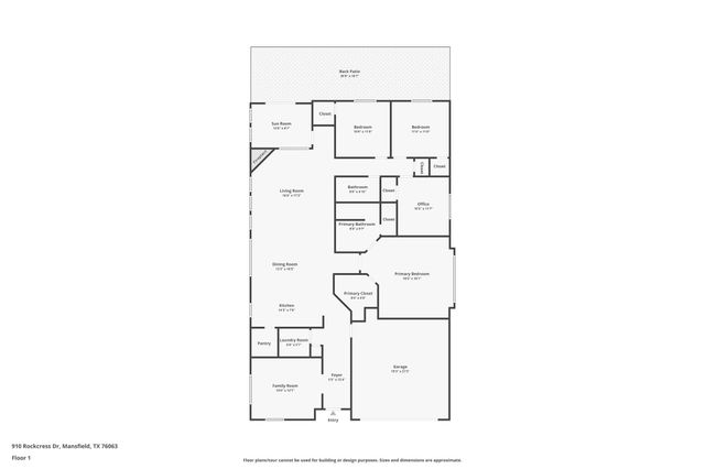 910 Rockcress Drive, Mansfield, TX 76063