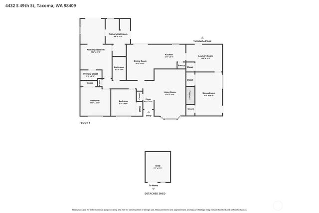 4432 S 49th Street, Tacoma, WA 98409