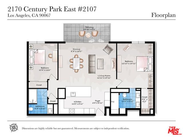 2170 Century Parkway 2107, Los Angeles, CA 90067