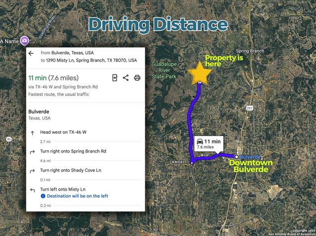 1390 Misty, Spring Branch, TX 78070