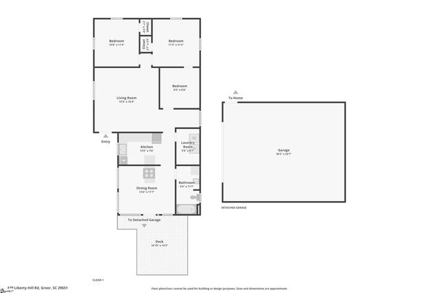 429 Liberty Hill Road, Greer, SC 29651