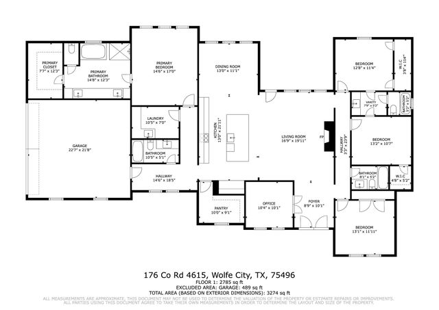 176 County Road 4615, Wolfe City, TX 75496