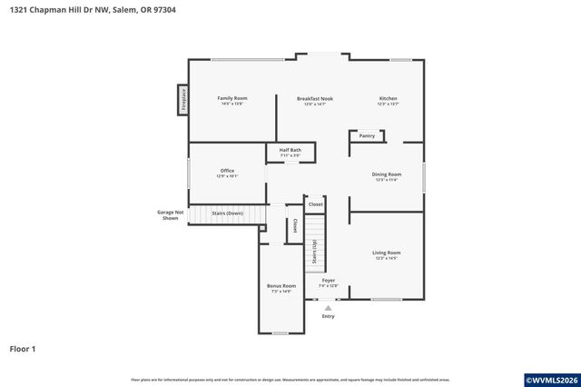 1321 Chapman Hill Dr NW, Salem, OR 97304