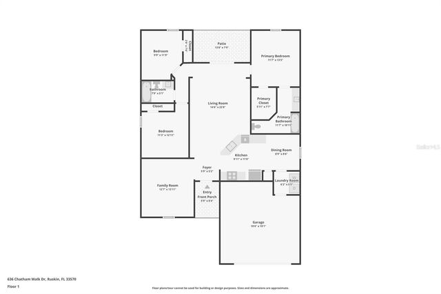 636 CHATHAM WALK DRIVE, Ruskin, FL 33570