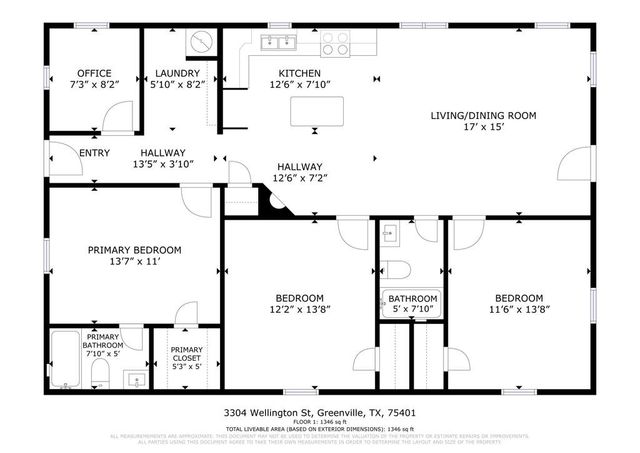 3304 Wellington Street, Greenville, TX 75401