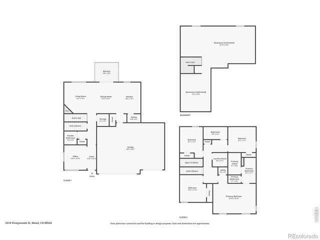 2410 Pineywoods Street, Mead, CO 80542