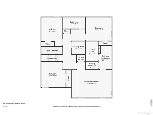 2410 Pineywoods Street, Mead, CO 80542