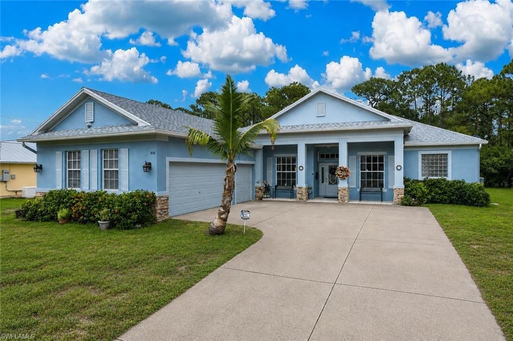 816 Palmetto AVE, LEHIGH ACRES, FL 33972 — exterior