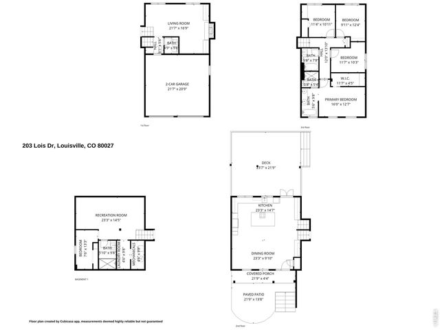 203 Lois Dr, Louisville, CO 80027