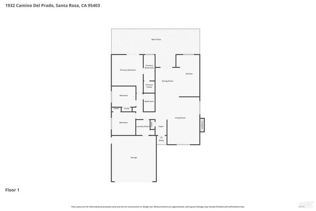 1932 Camino Del Prado, Santa Rosa, CA 95403