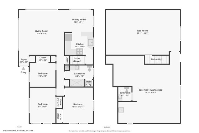 810 Summit AVENUE, Waukesha, WI 53188
