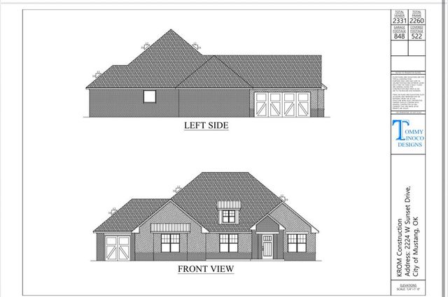 2224 W W Sunset Drive, Mustang, OK 73064