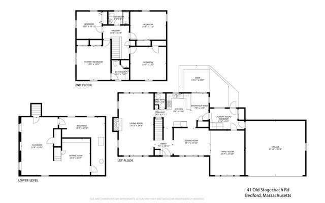 41 Old Stagecoach Rd, Bedford, MA 01730