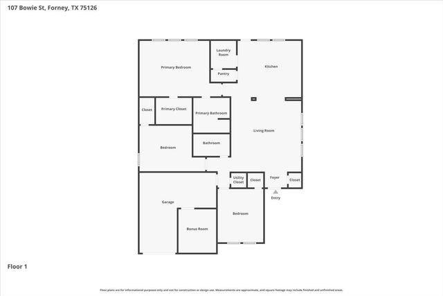 107 Bowie Street, Forney, TX 75126