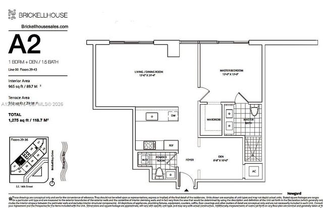 1300 Brickell Bay Dr 4300, Miami, FL 33131
