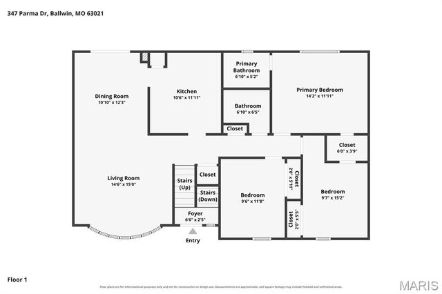 347 Parma Drive, Ballwin, MO 63021