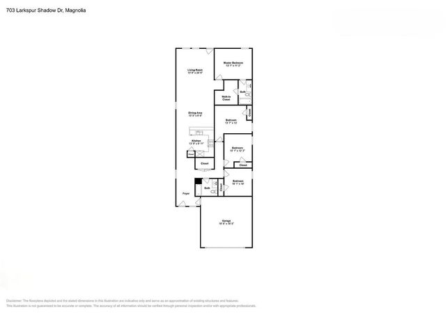 703 Larkspur Shadow Drive, Magnolia, TX 77354