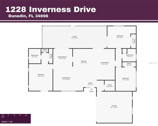 1228 INVERNESS DRIVE, Dunedin, FL 34698