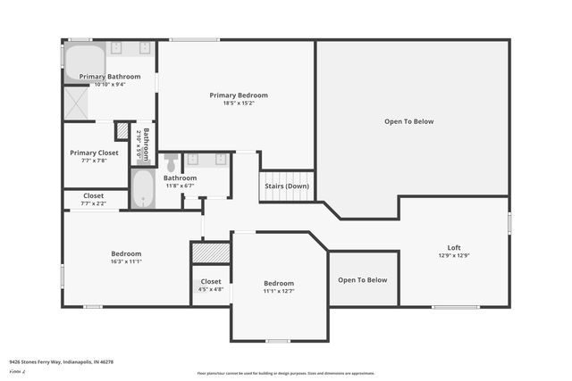 9426 Stones Ferry Way, Indianapolis, IN 46278