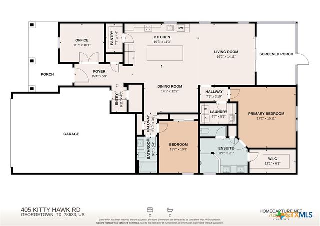 405 Kitty Hawk Road, Georgetown, TX 78633