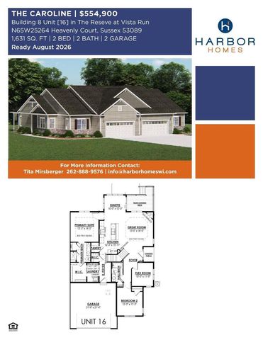 N65W25264 Heavenly COURT, Sussex, WI 53089