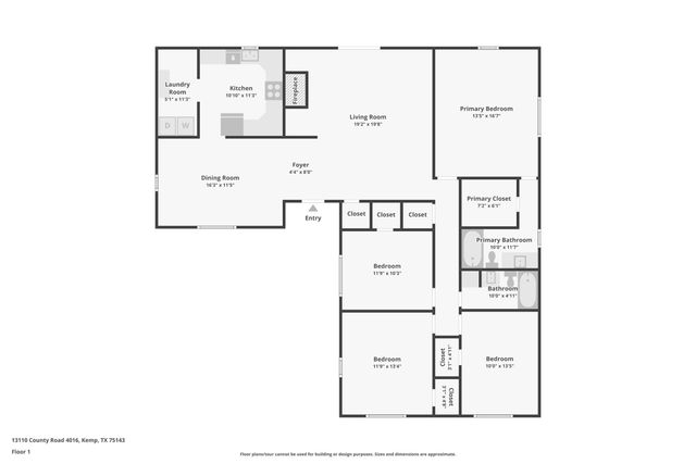 13110 County Road 4016, Kemp, TX 75143