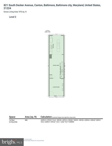 821 S DECKER AVE S, Baltimore, MD 21224