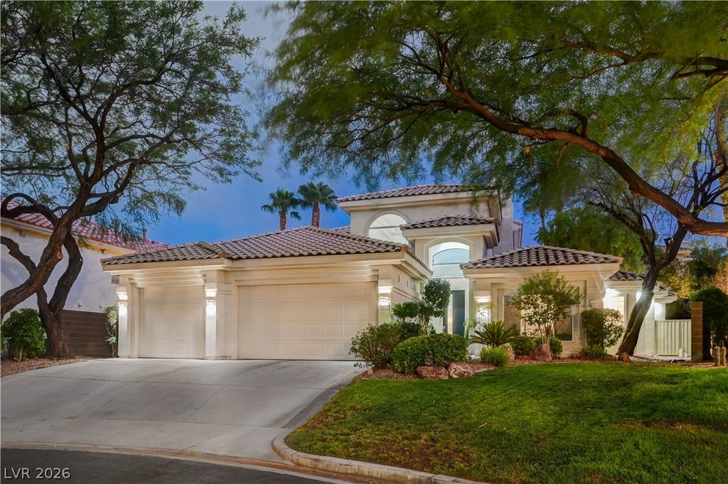 9817 Edgeview Place, Las Vegas, NV 89134 — exterior