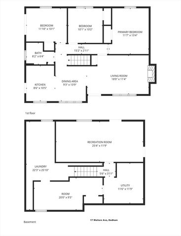 17 Walters Ave, Dedham, MA 02026