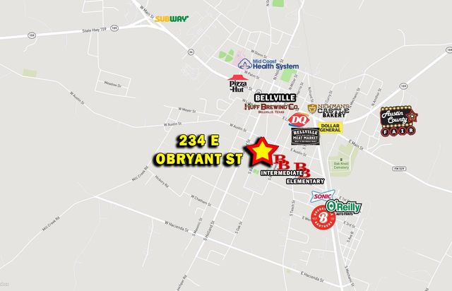 234 E Obryant Street, Bellville, TX 77418