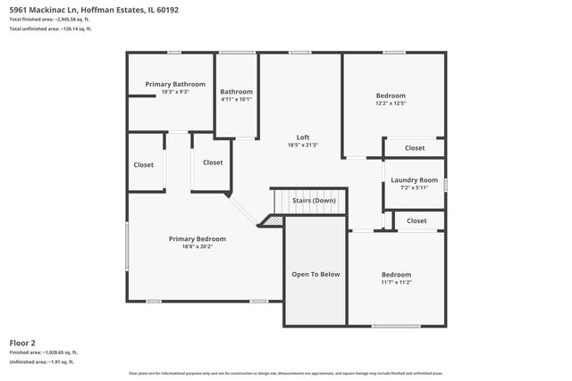 5961 Mackinac Lane, Hoffman Estates, IL 60192