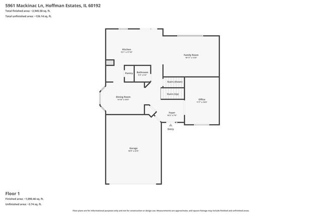 5961 Mackinac Lane, Hoffman Estates, IL 60192